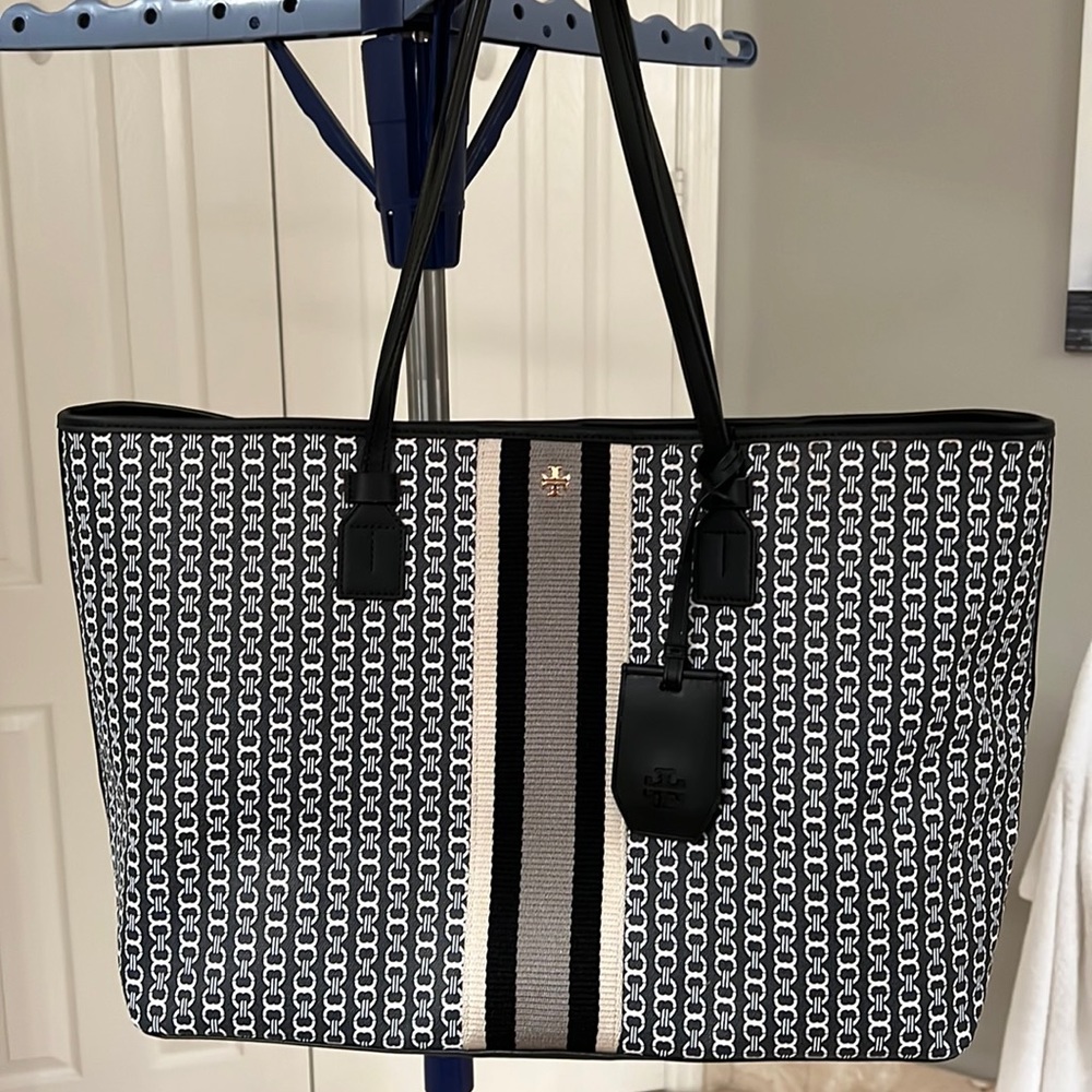 Tory Burch chain link tote